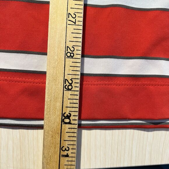 Men's Nike Golf Dri-Fit Striped Polo Shirt L Athletic - Picture 9 of 10